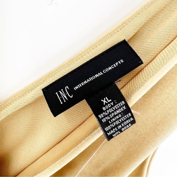 ✅ NWT INC INTERNATIONAL CONCEPTS GOLD VELVET TANK SIZE X-LARGE - Picture 2 of 4